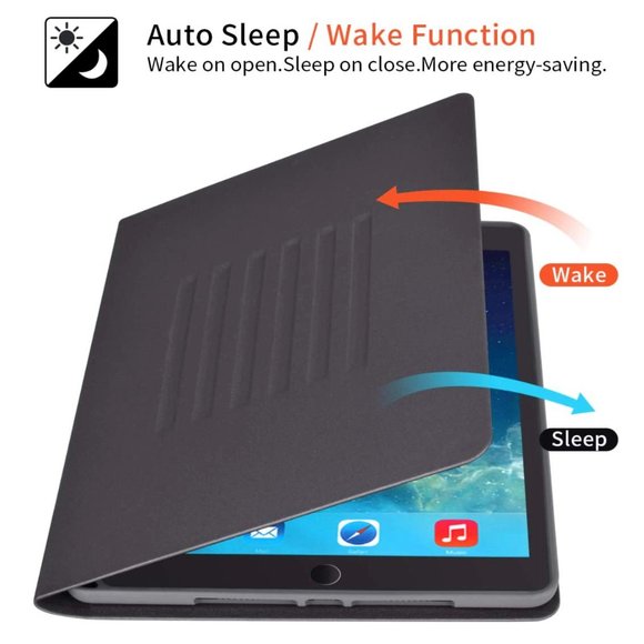 Case for iPad 9th/8th/7th Gen 2021/2020/2019 10.2-Inch with Pencil Holder - Picture 3 of 8